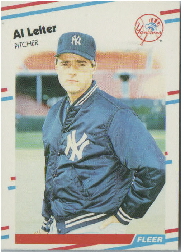 1988 Fleer Update Baseball Cards       049      Al Leiter XRC